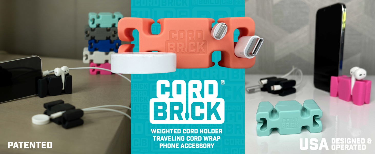 CordBrick US designed and operated US Patented banner 1