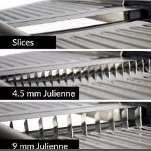 adjustable stainless steel mandoline food slicer