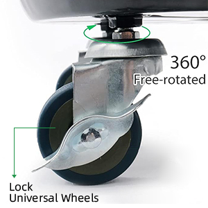 heavy duty plant caddy with wheels