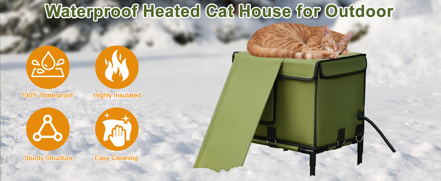 Heated Cat House
