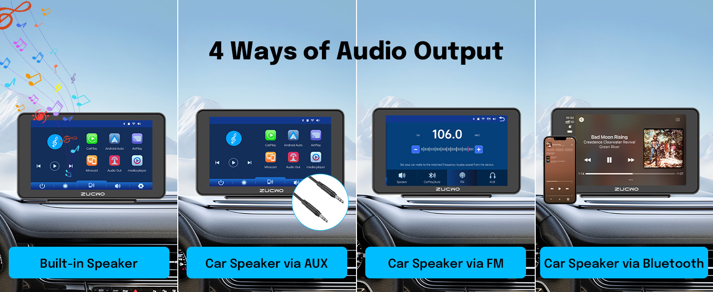 4 Ways of Audio Output
