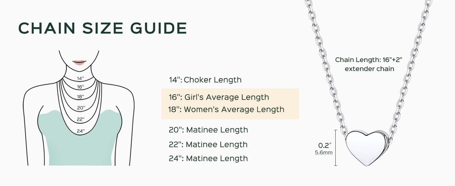 sterling silver necklace for women