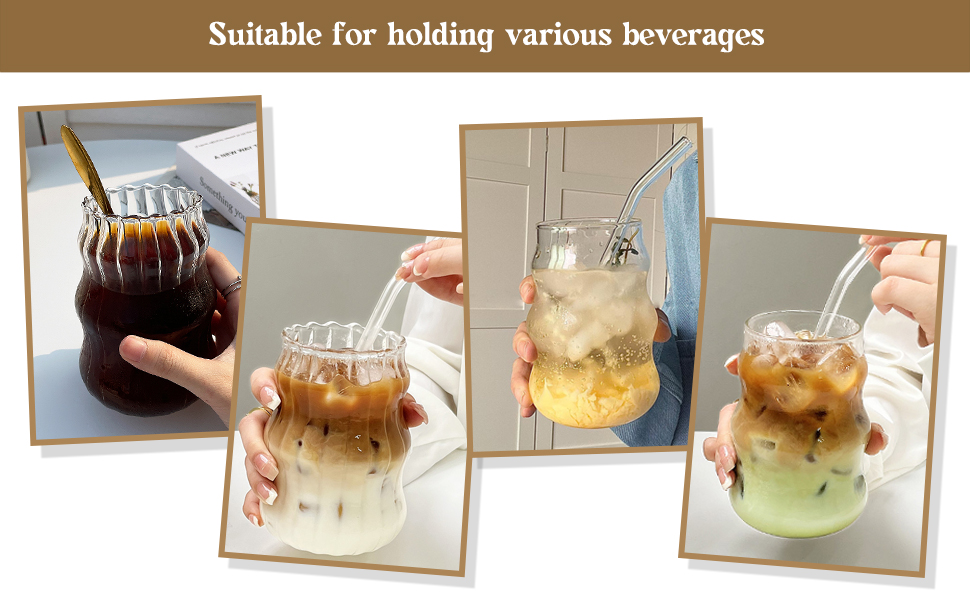 2 pcs glass cup