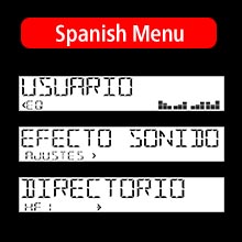 spanish display