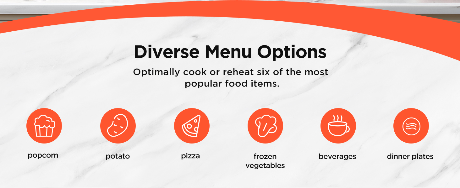 Diverse Menu Options