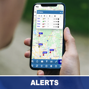 Alerts via email and text