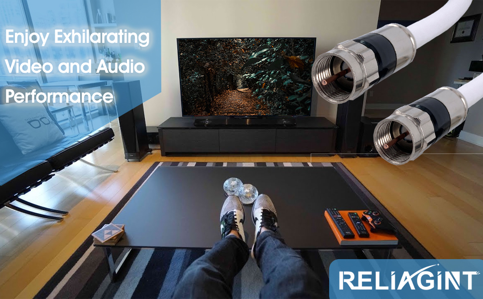 High Quality RELIAGINT RG6 Cable for Full HD TV