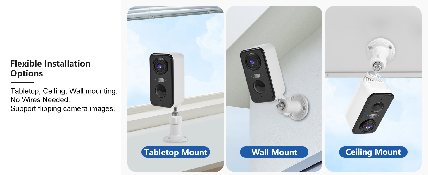 outdoor security camera wireless easy setup install user-friendly app control indoor indoors