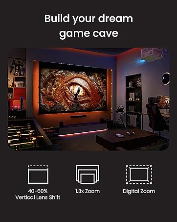 game cave projector