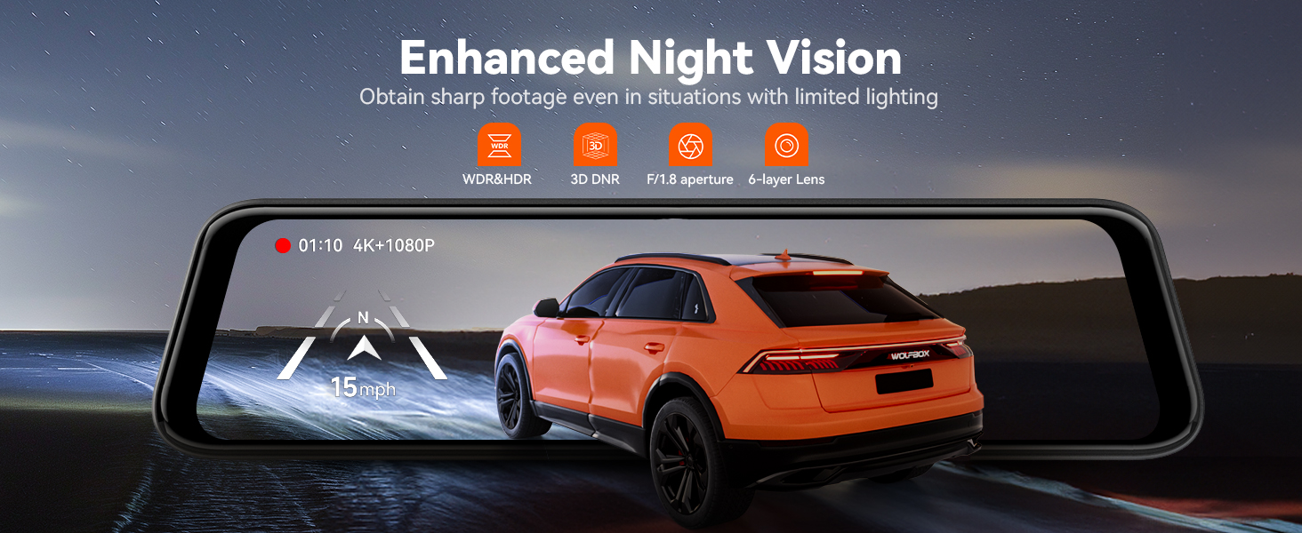mirror backup camera