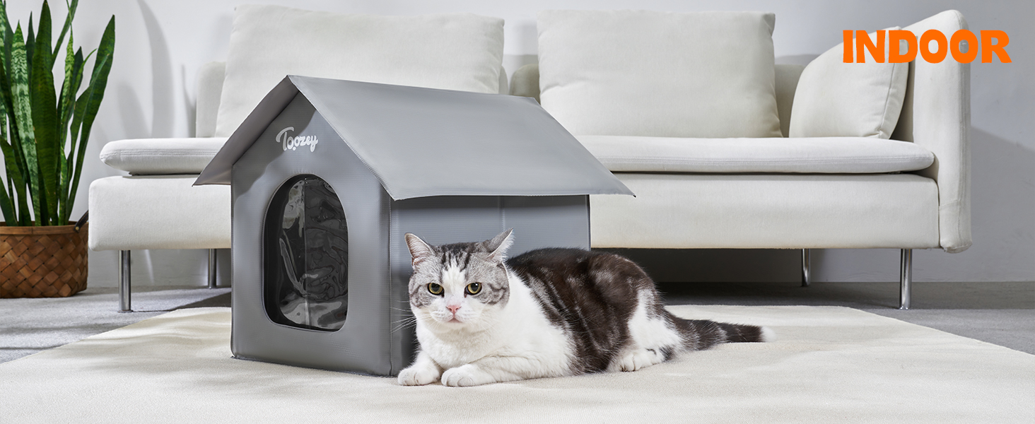 outdoor cat house 