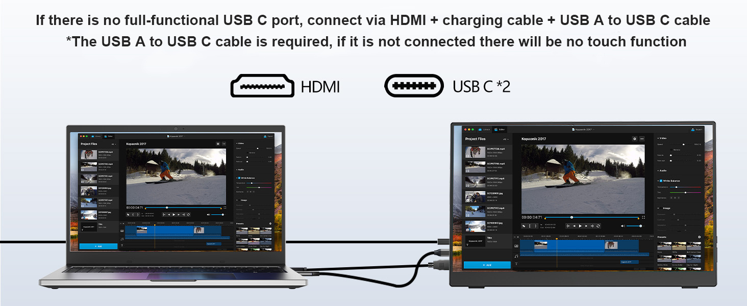travel monitor for laptop