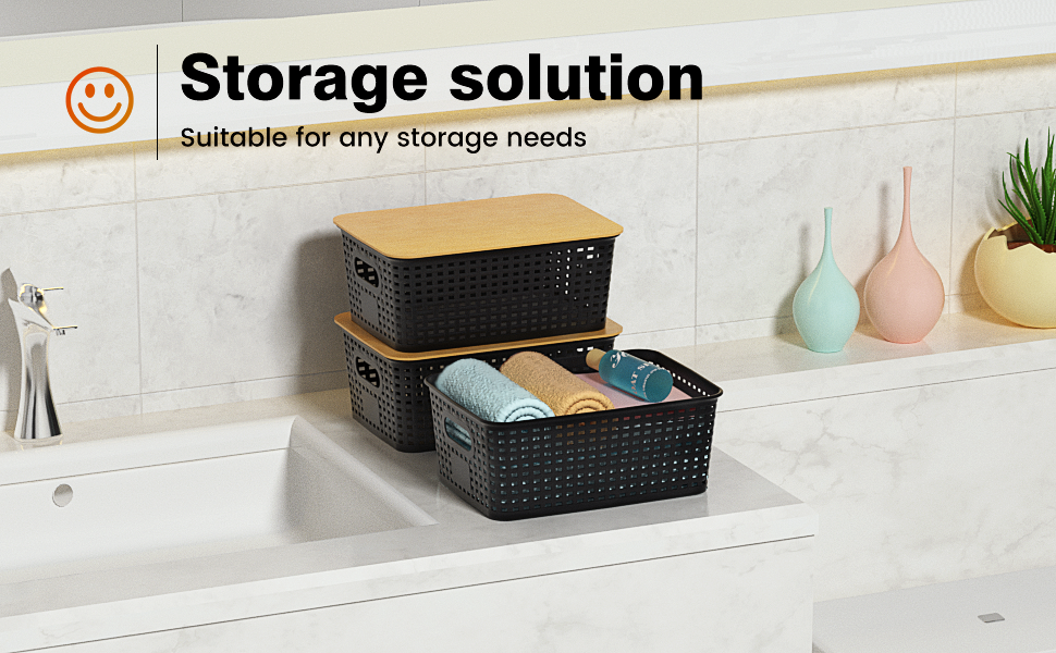 small baskets for organizing