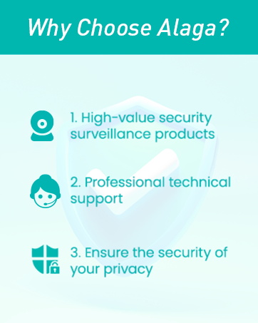 Alaga Security Camera for Home, Pets, Dogs & Cats 