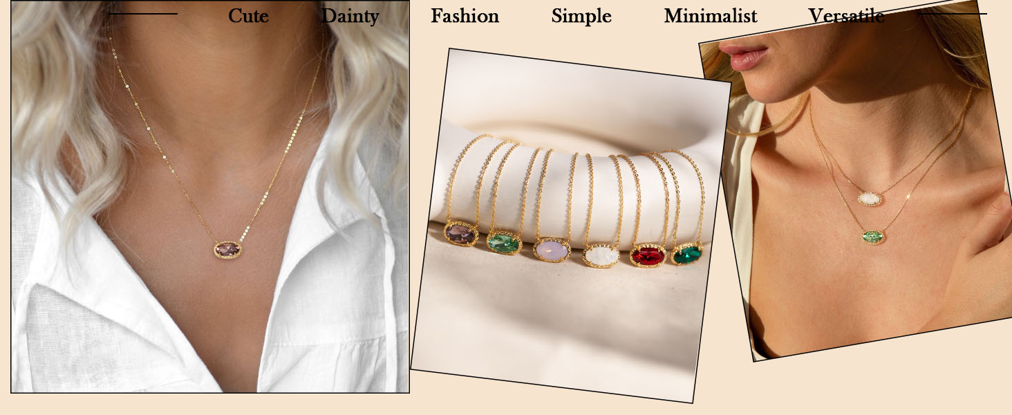 non tarnish gold necklace