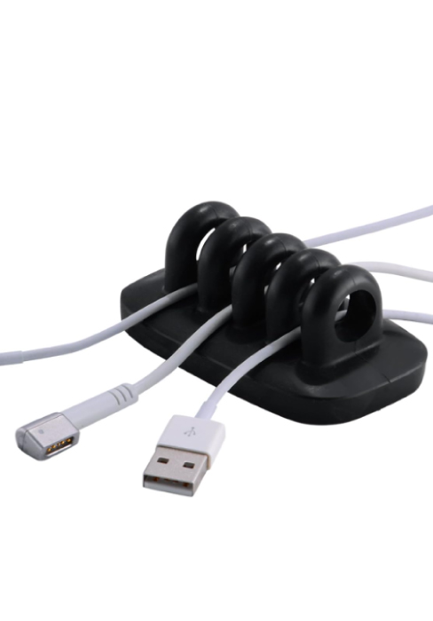 monoco black weighted cord holder