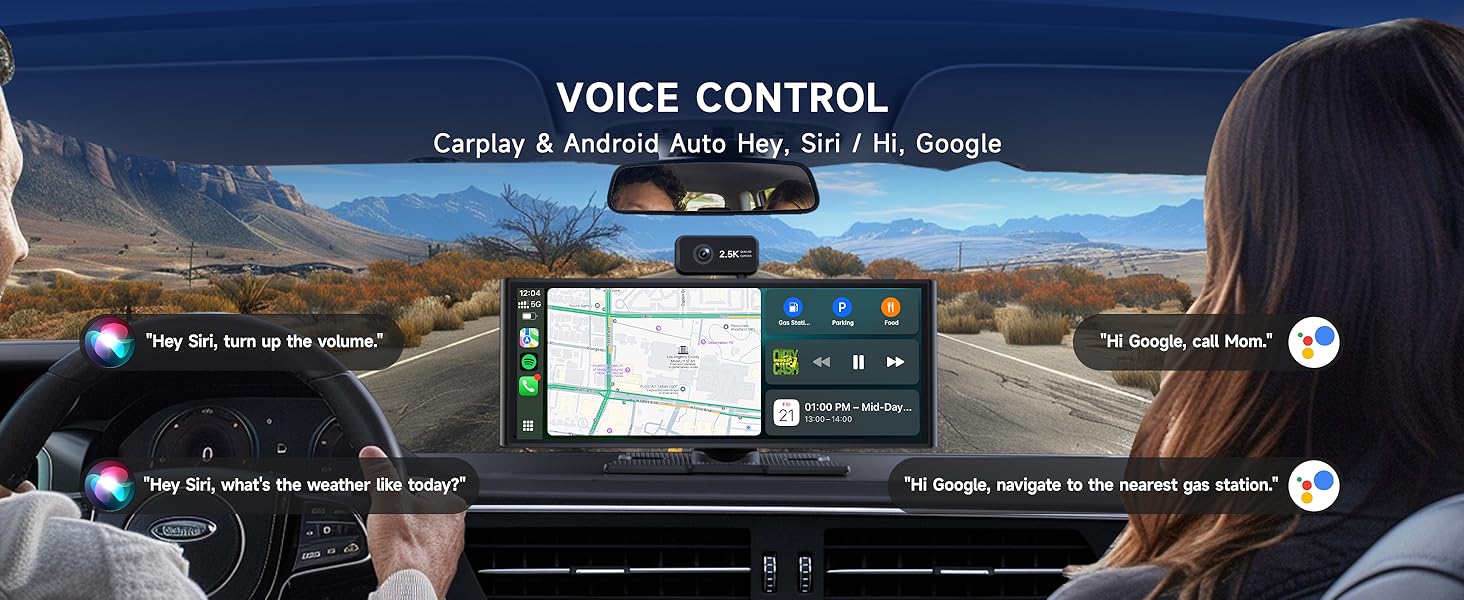 Portable Carplay Screen for Car