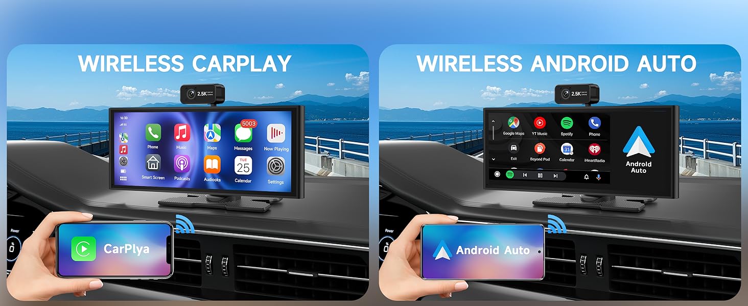 Portable Carplay Screen for Car