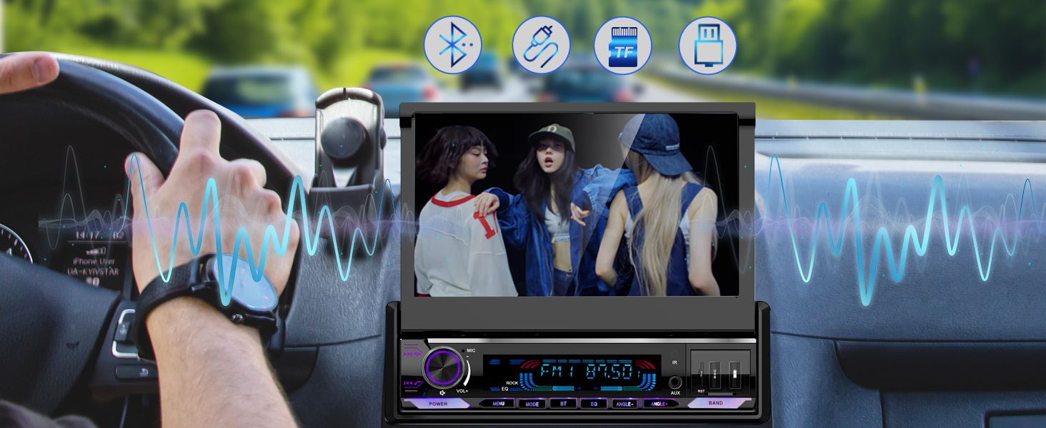 With Bluetooth connectivity and DSP, you can easily stream music