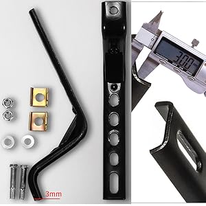 Thickened bracket