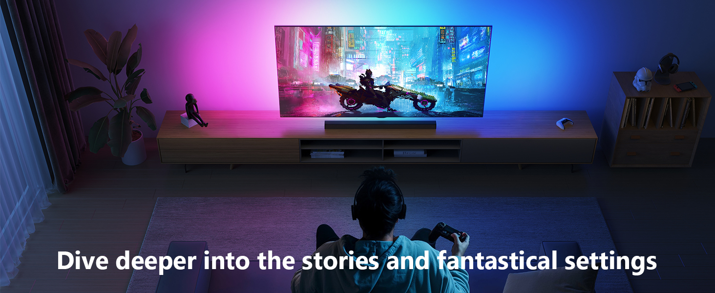 TV LED Backlight led Strip Lights for bedroom