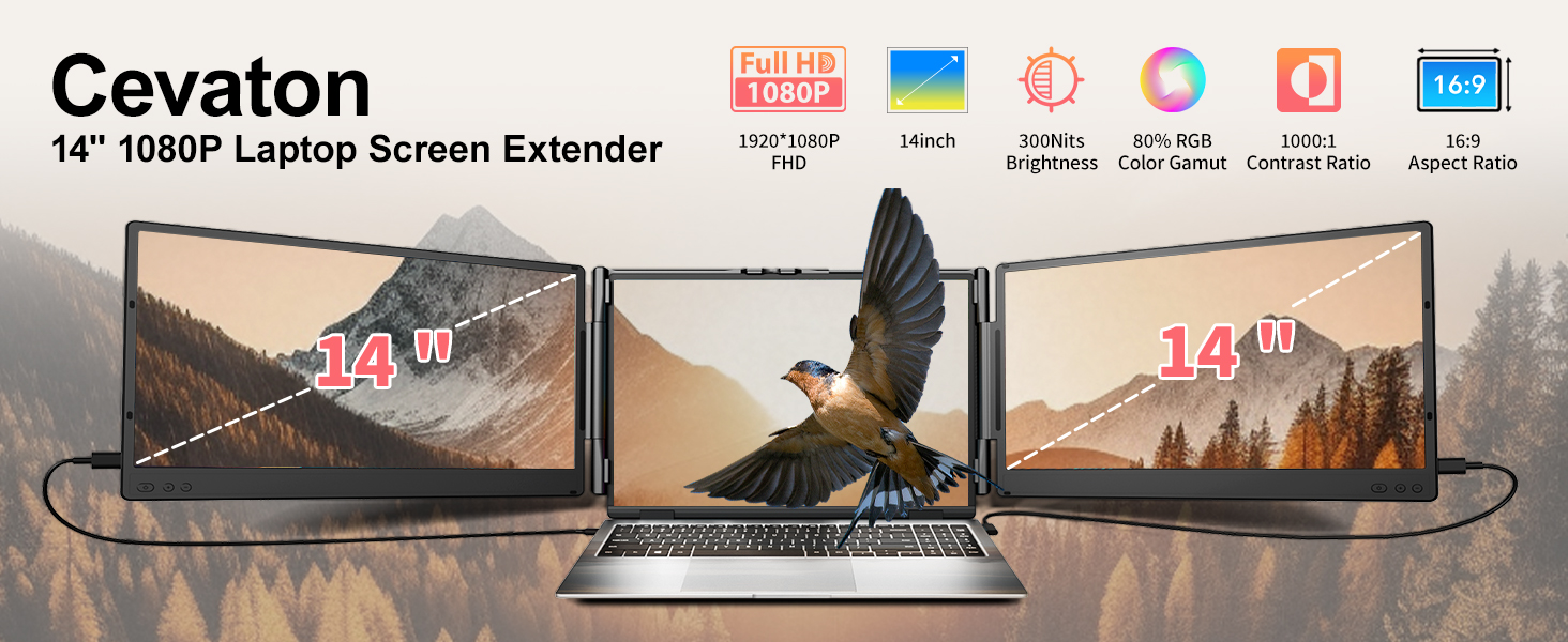 1 laptop screen extender
