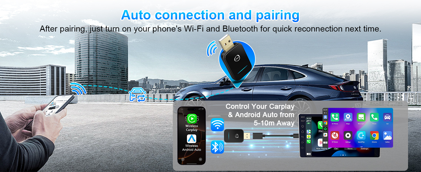 Wireless Carplay Adapter 