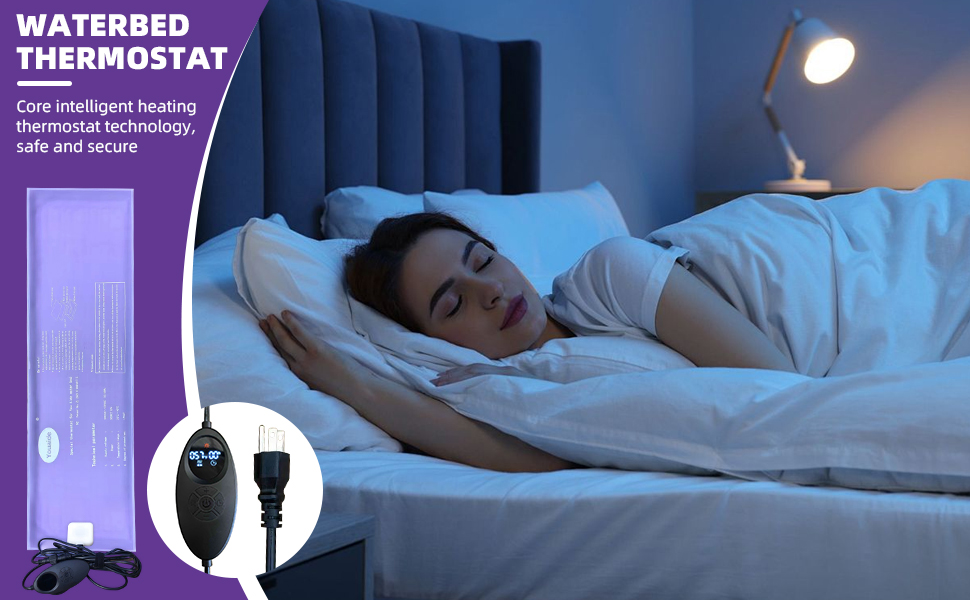 200W Adjustable Softside Hardside Water Bed Heater