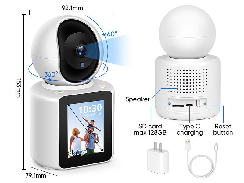 Two-Way Video/Audio Indoor Camera