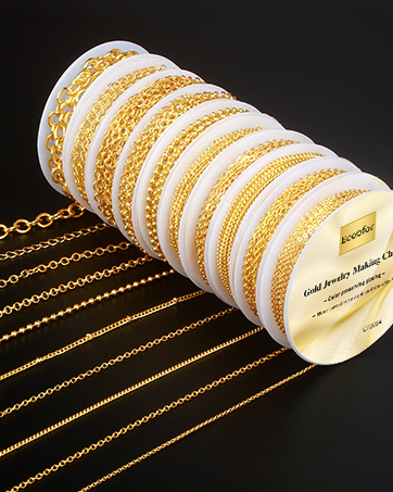 Gold Necklace Chains for Jewelry Making