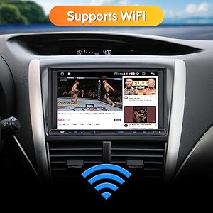 double din touch screen radio