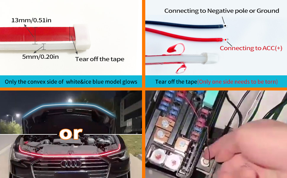 car led hood strip white2