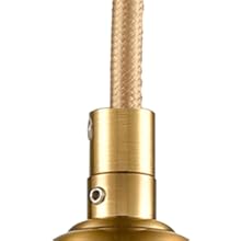 brass mini pendant light