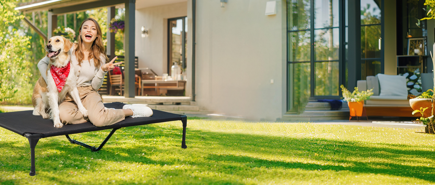 Veehoo elevated dog bed 1803