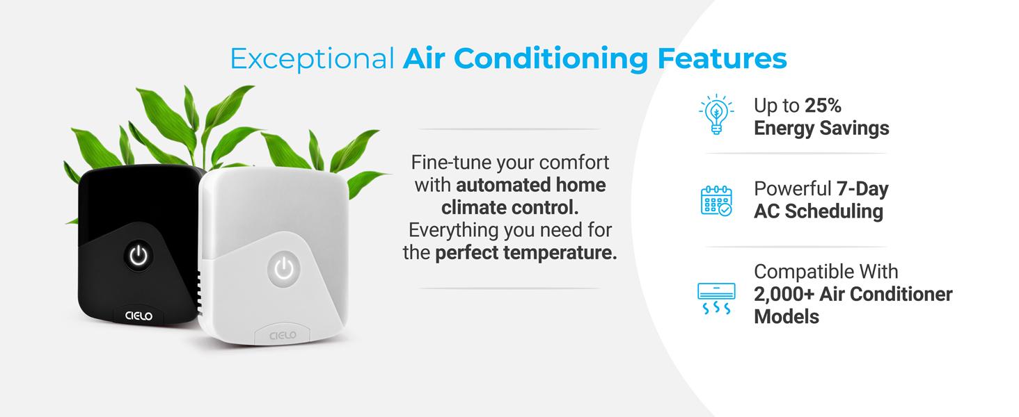 Exceptional air conditioning with Cielo Breez Eco smart AC controller