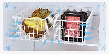 freezer organizer bins