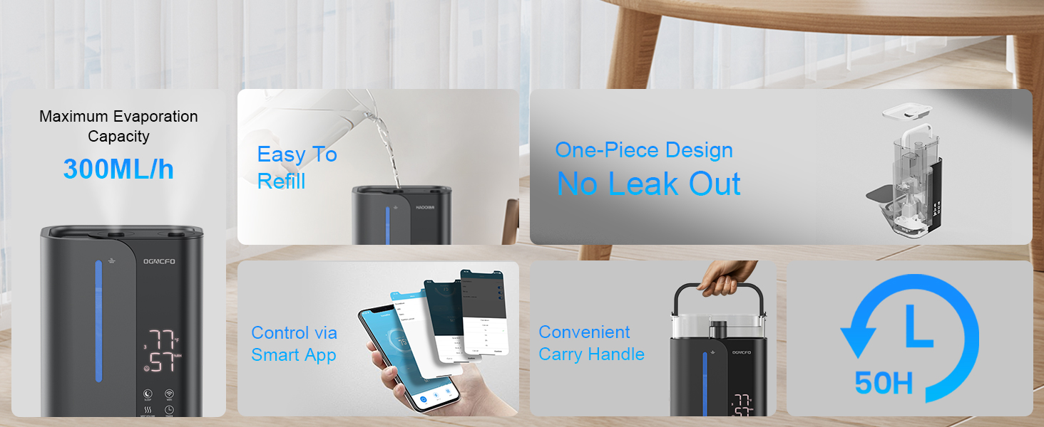 large humidifiers for home