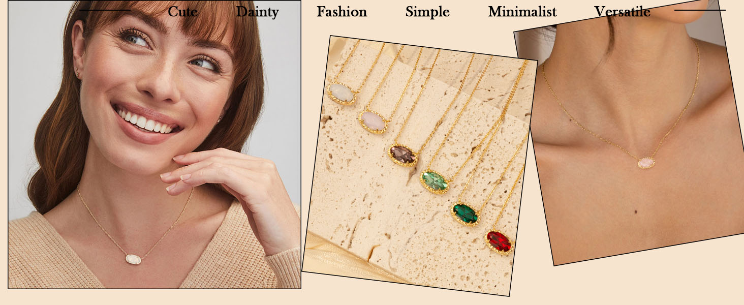 gold pendant necklace