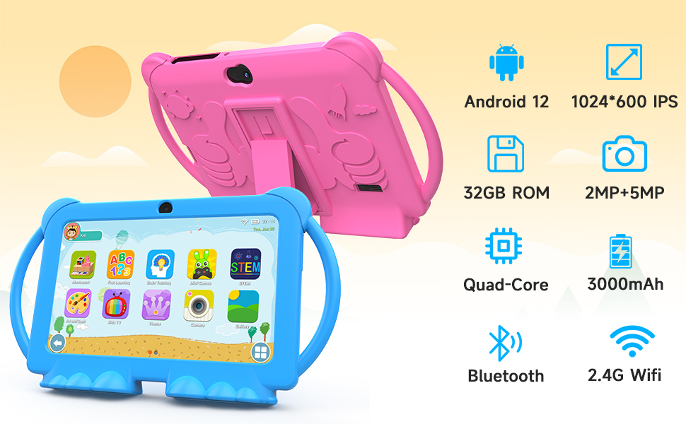 Android 12 Kids Tablet