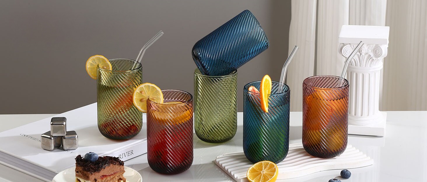 Hobnail Drinking Glasses 