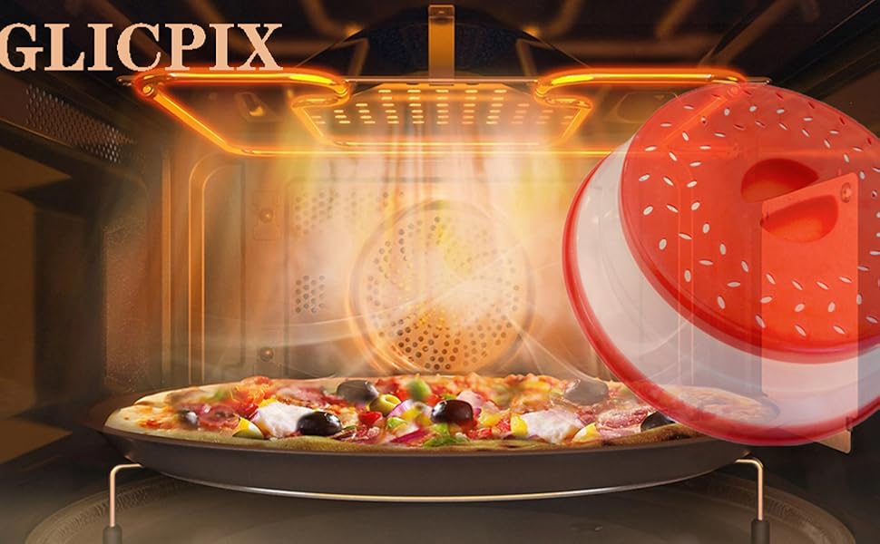 Microwave cover suitable for oven
