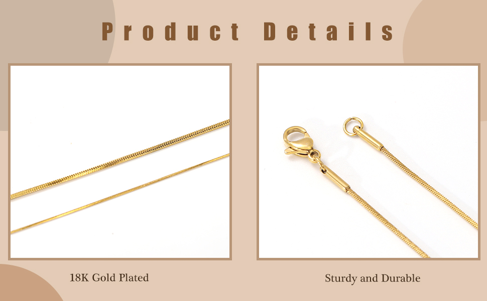 gold snake necklace