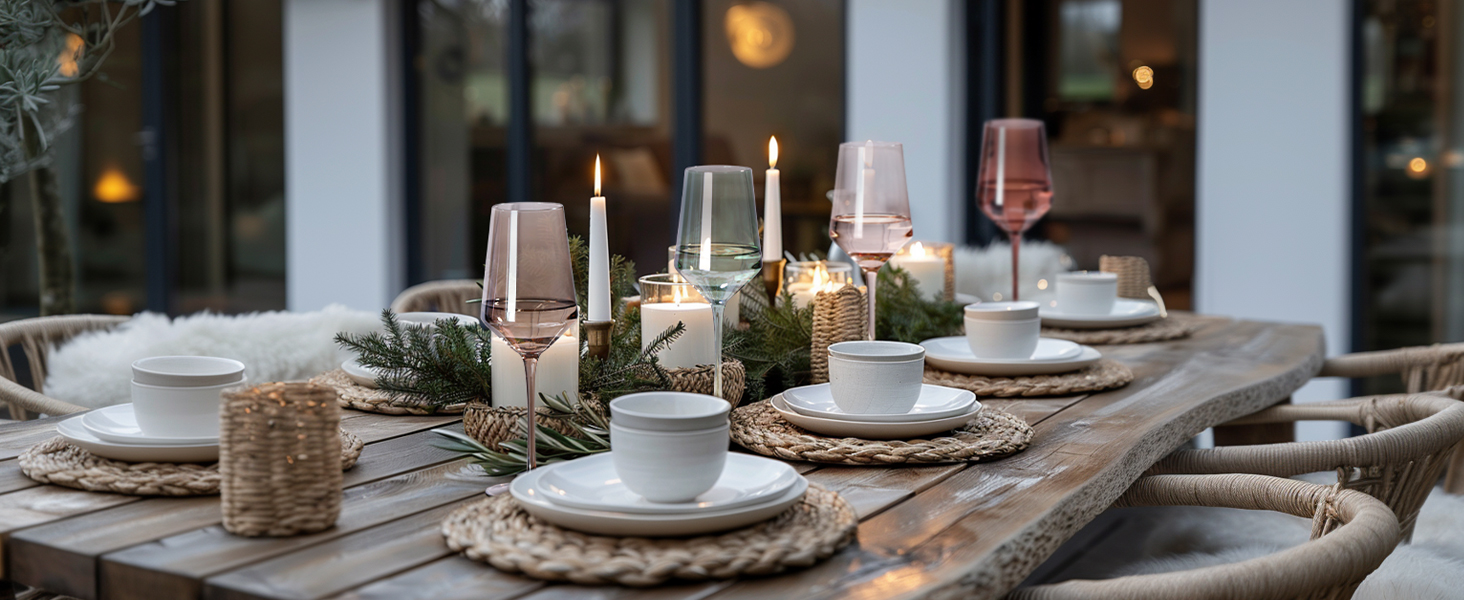 wine glasses