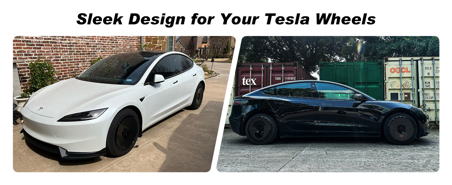sleek rim protector for tesla model