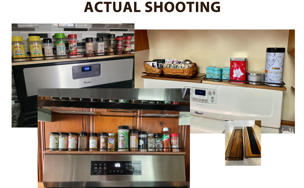 Stove Top Shelf
