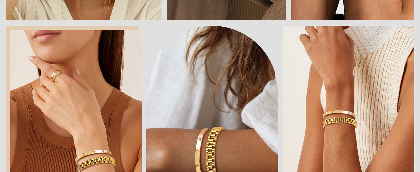 gold bangle bracelet 