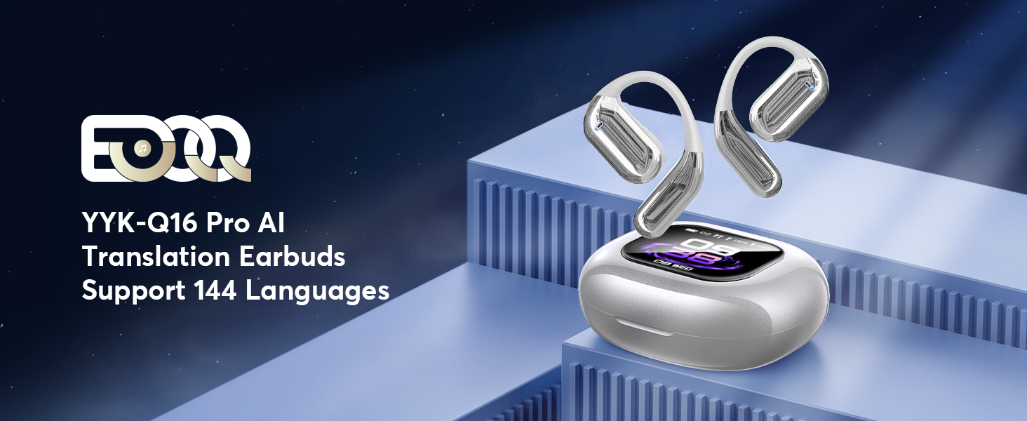 YYK-Q16 Pro AI Translation Earbuds Support 144 Languages
