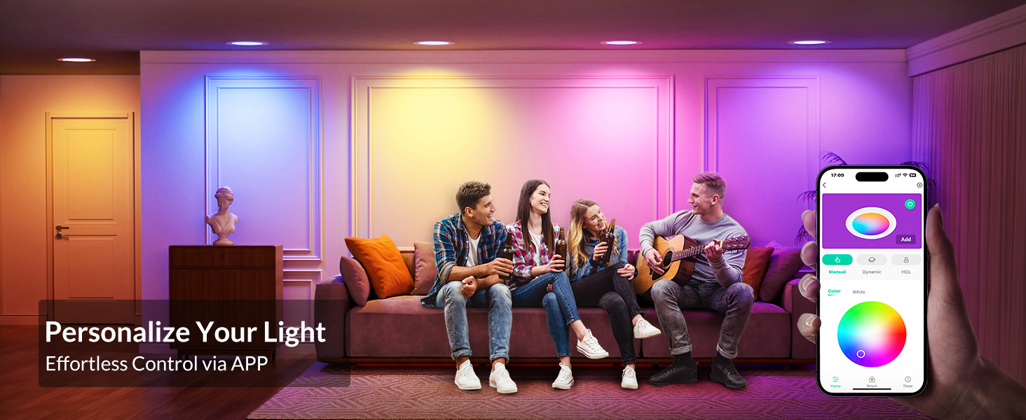 smart recessed lighting