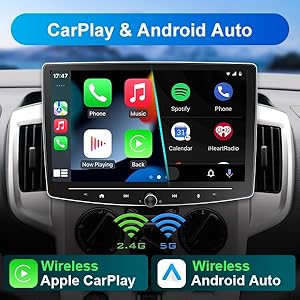 double din wireless carplay