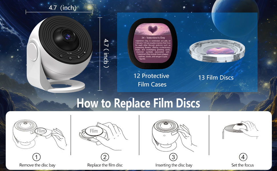 night light projector